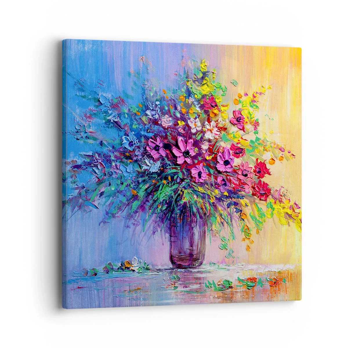 Vászonkép - A rét nyári ajándéka - 40x40 cm