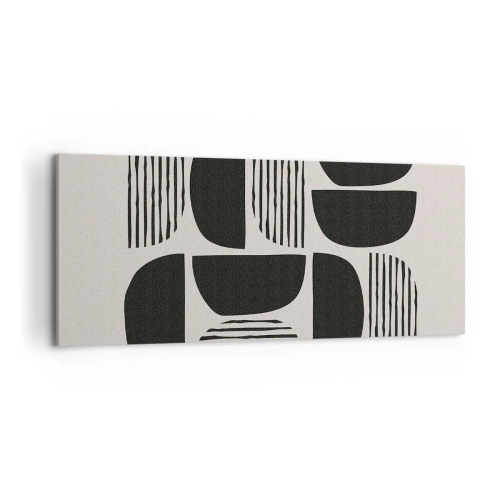 Vászonkép - Félszívű megállapodások - 100x40 cm