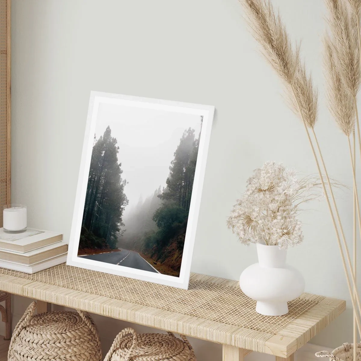 Poszter fekete keretben - Egy varázslatos erdő meséje - 61x91 cm