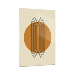 Üveg kép - Tökéletes terv - 70x100 cm