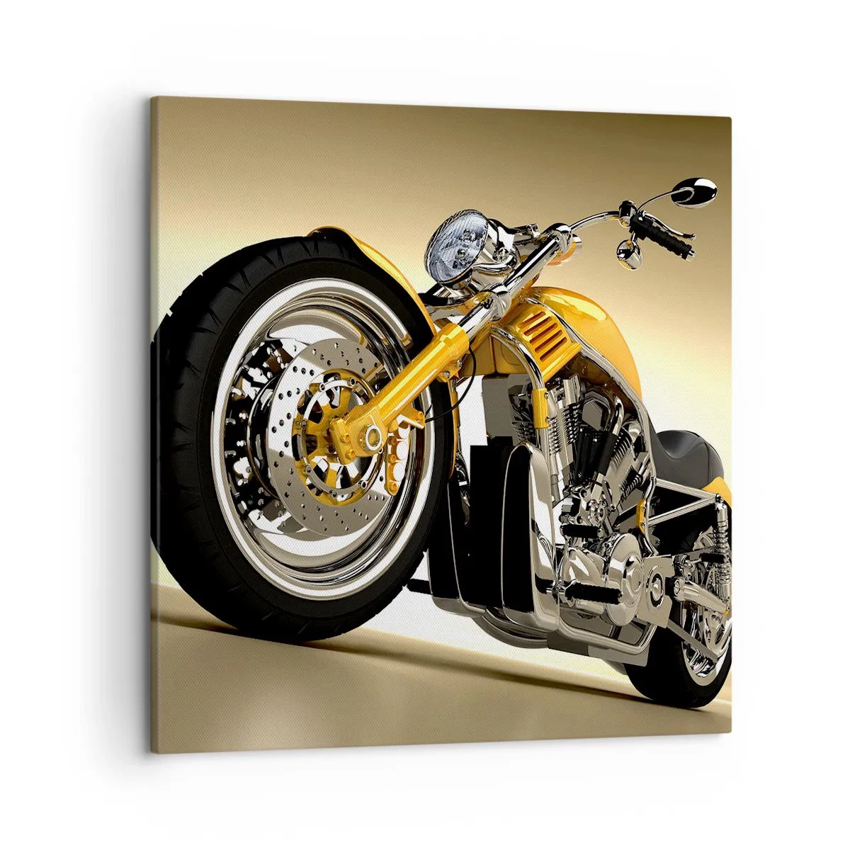 Vászonkép - Álom az erőről és gyorsaságról - 50x50 cm