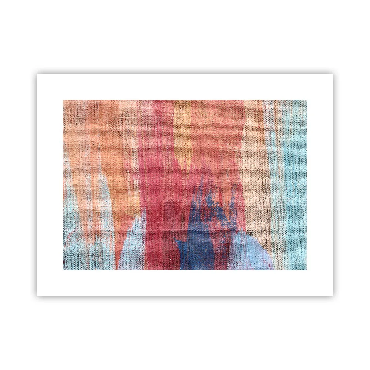 Poszter - Szivárványon  kiúszva - 40x30 cm