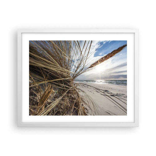 Poszter fekete keretben - Az elemek találkozása - 50x40 cm