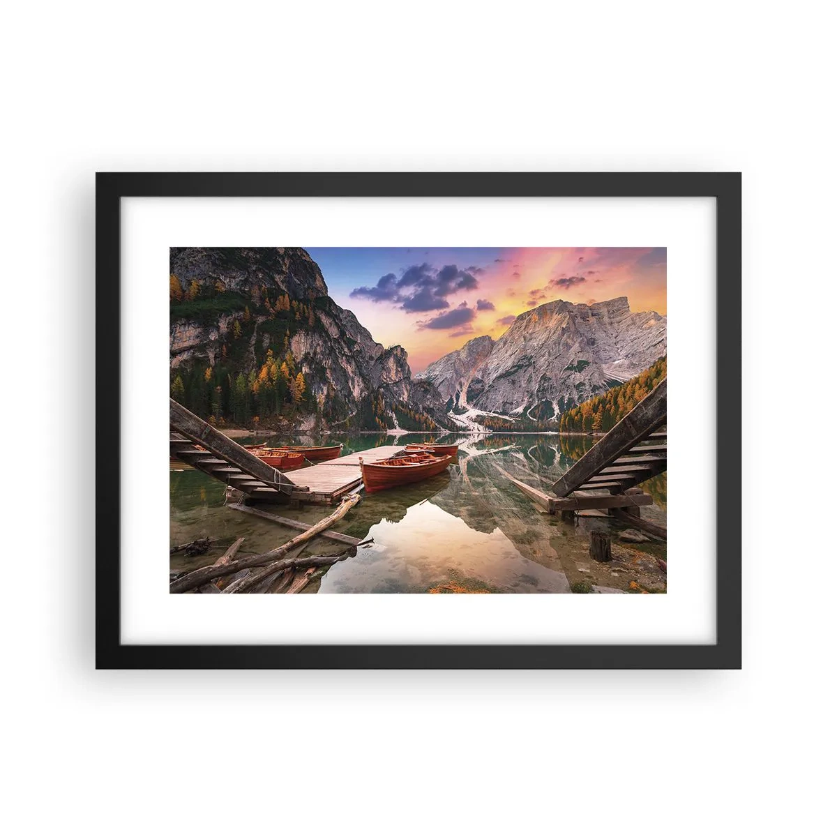 Poszter fehér keretben - A nap ígérete - 40x30 cm