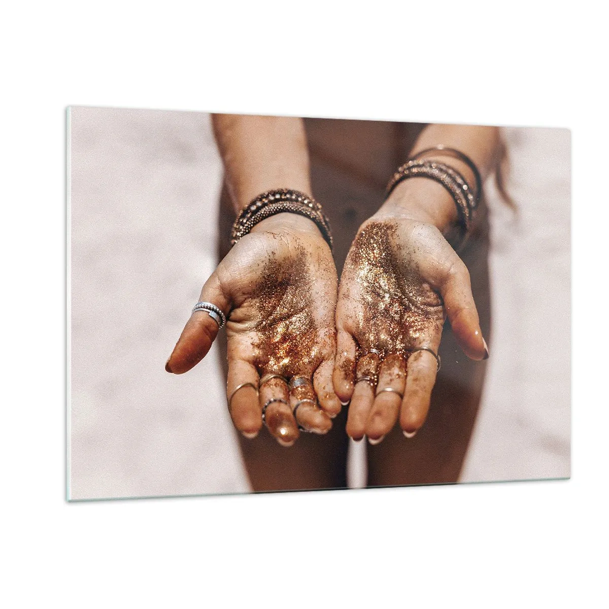 Üveg kép - Ajándék neked - 120x80 cm