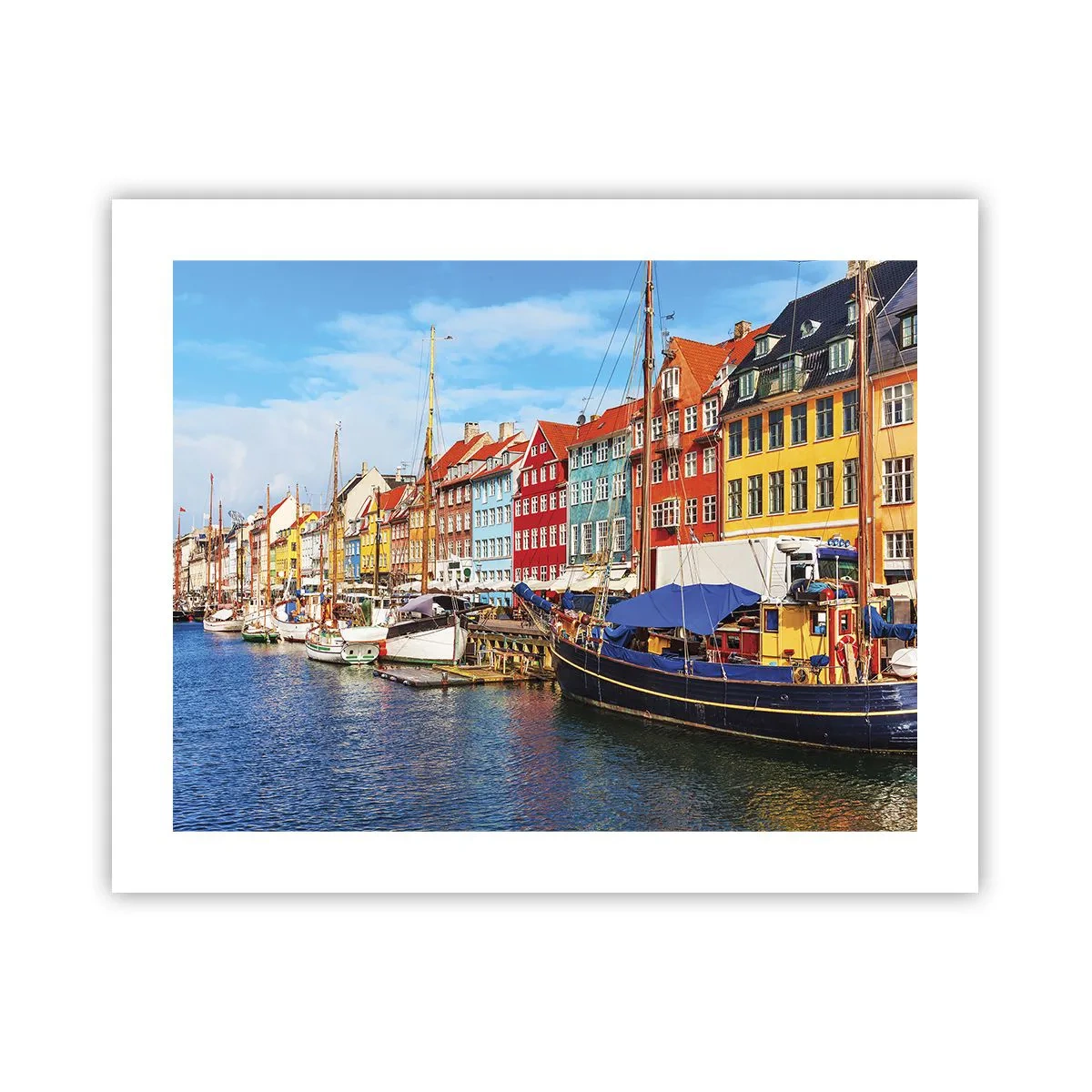 Poszter - Örömteli rakpart - 50x40 cm