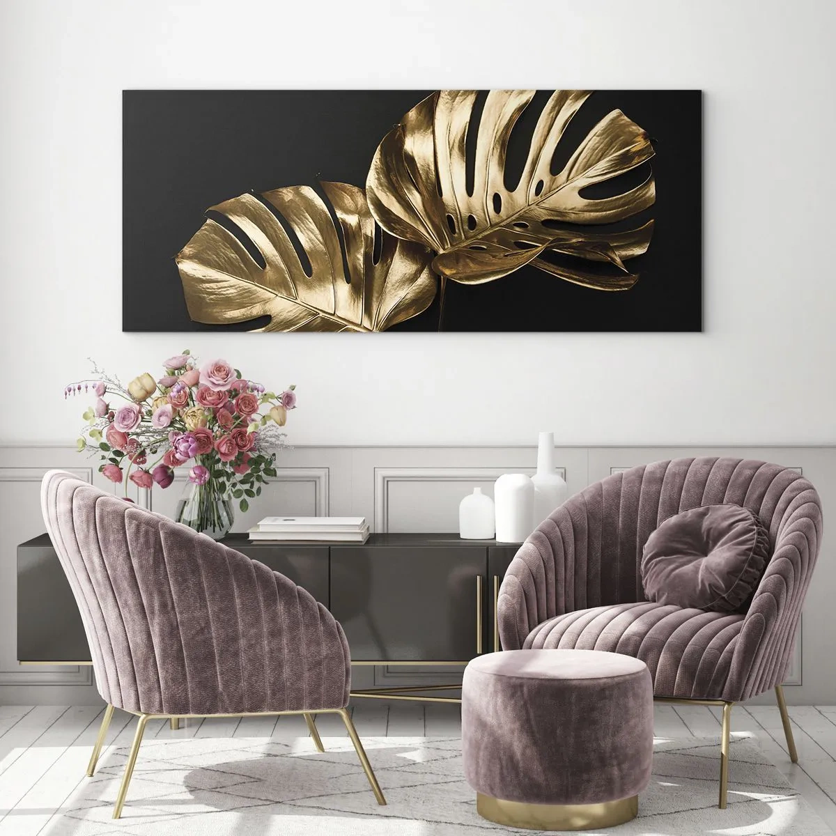 Üveg kép - A természet kincsei - 140x50 cm