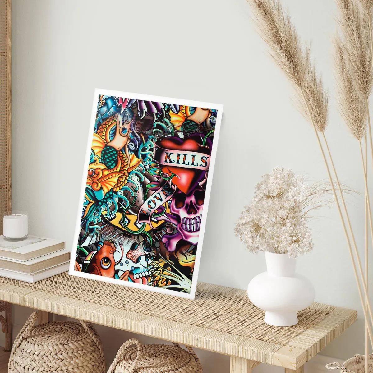 Poszter - A tetováló művész álma - 30x40 cm