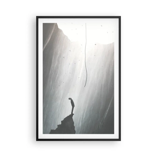 Poszter fehér keretben - Mindig van kiút - 61x91 cm