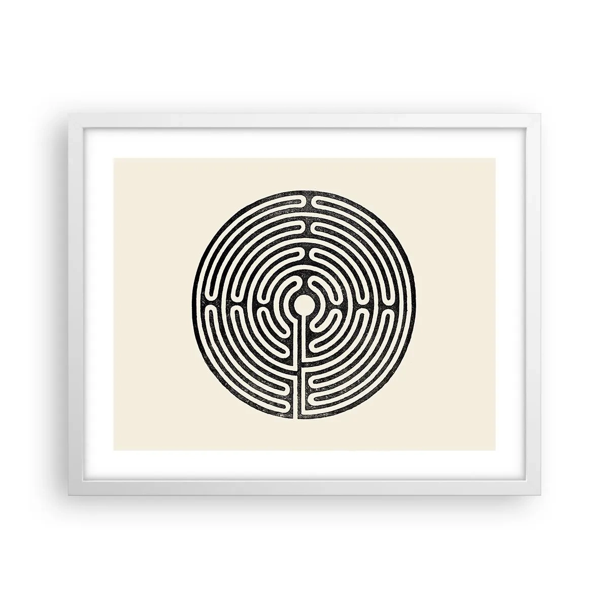 Poszter fekete keretben - Titokzatos rend - 50x40 cm