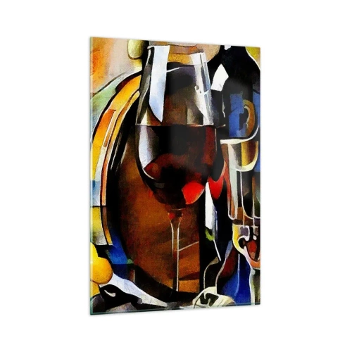Üveg kép - A világ is színeket ölt - 80x120 cm