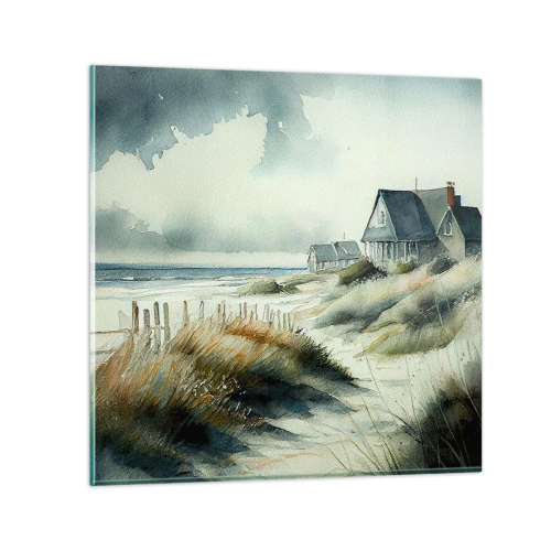 Üveg kép - Távol a nyüzsgéstől - 50x50 cm