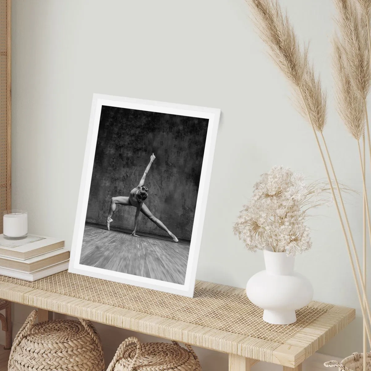 Poszter fekete keretben - Az egyensúly eszménye - 40x50 cm
