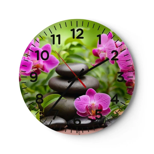 Falióra, Óra - A béke piramisa - 40x40 cm