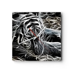 Falióra, Óra - Tanulmány a macska könnyedségéről - 40x40 cm