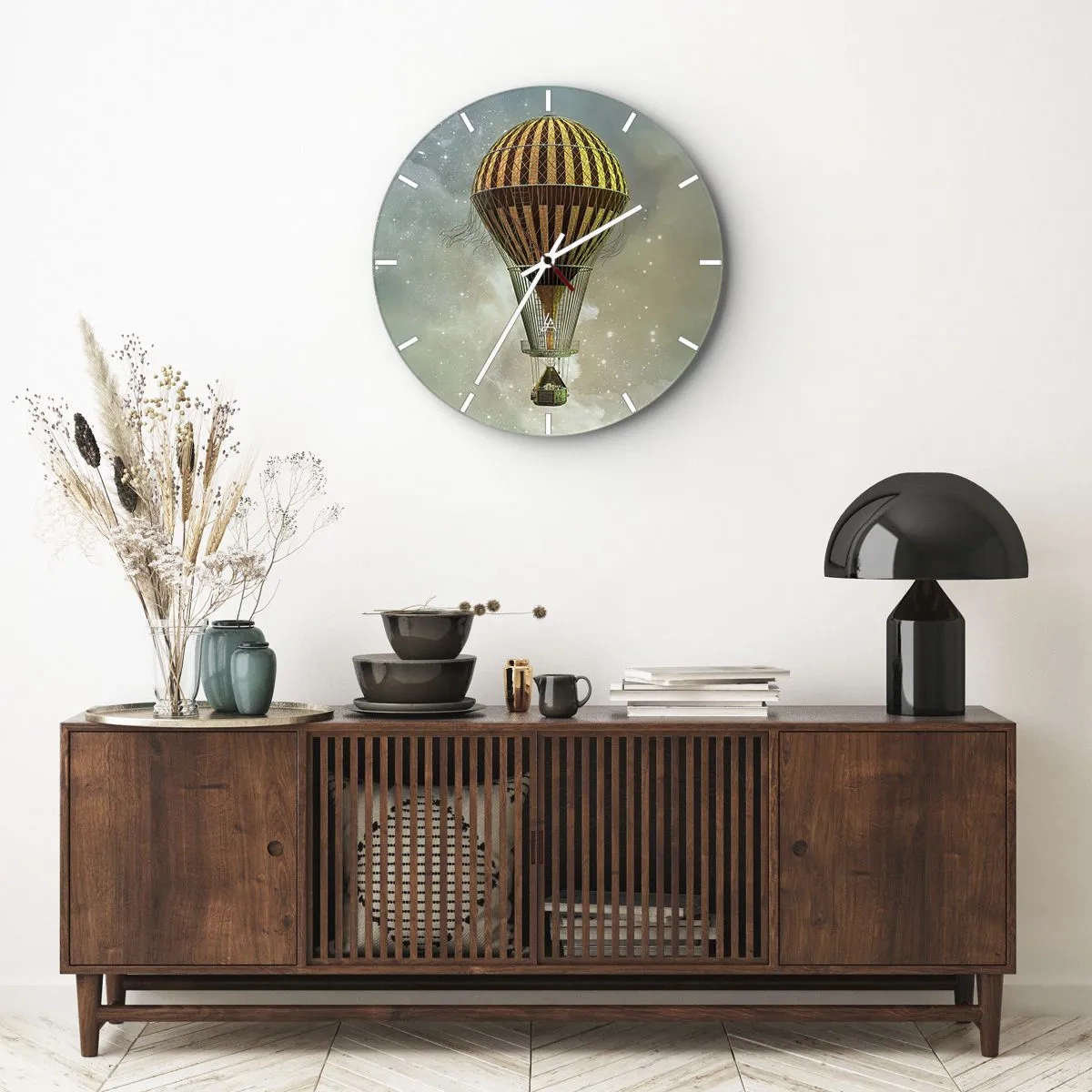 Falióra, Óra - Úttörő járatok - 40x40 cm