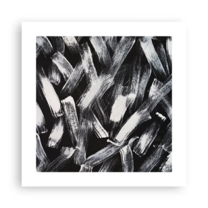 Poszter - Absztrakció az ipari szellemben - 40x40 cm