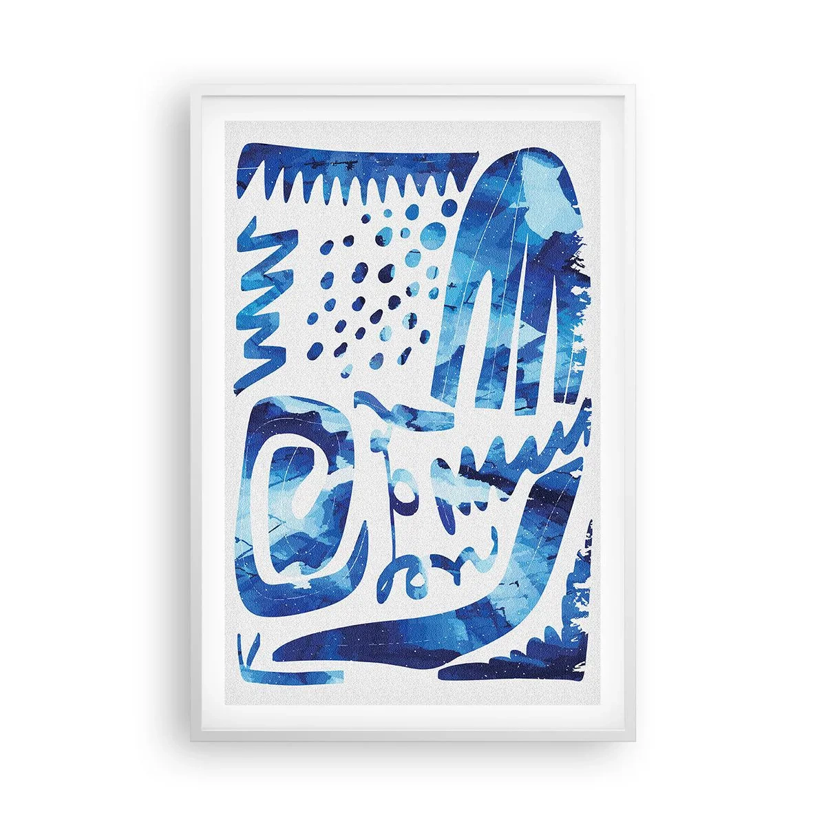 Poszter fekete keretben - Vissza a gyökerekhez - 61x91 cm