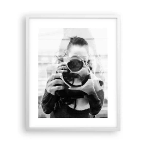 Poszter fekete keretben - Alkotó meg ez eszköze - 40x50 cm