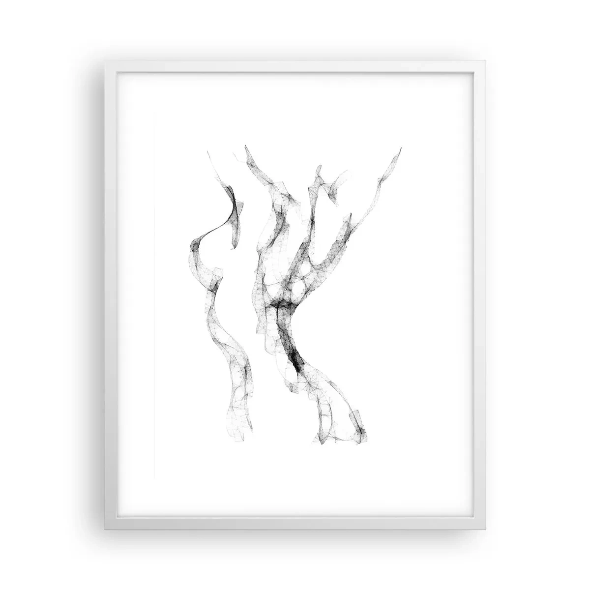 Poszter fekete keretben - Gyönyörű és erős - 40x50 cm