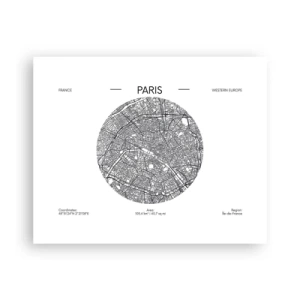 Poszter - Párizs anatómiája - 50x40 cm