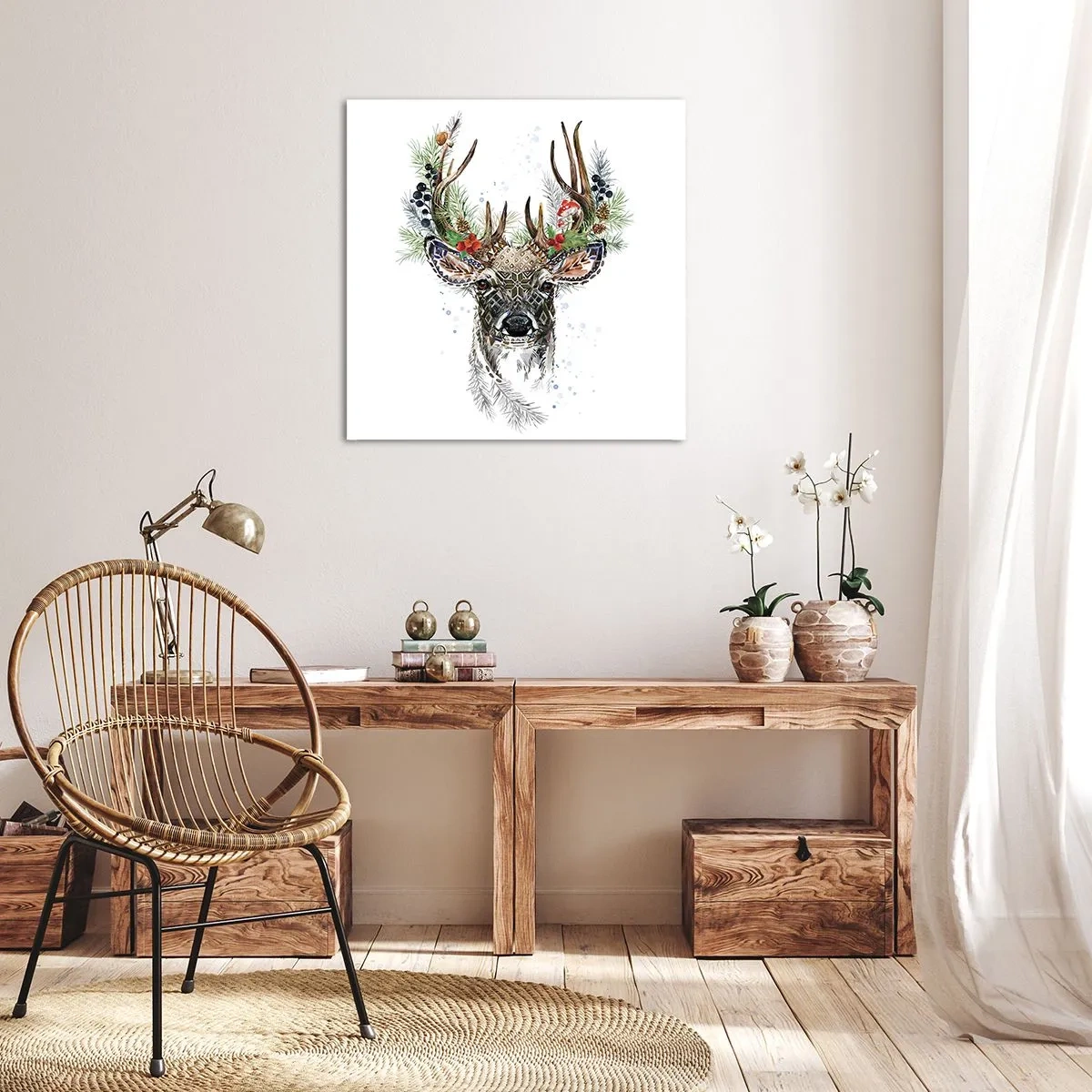 Vászonkép - Ünnepi köntösben - 70x70 cm