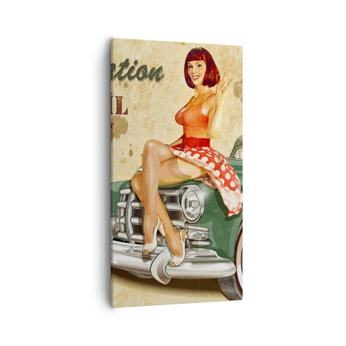 Vászonkép - A csodálatos 40-es évek. - 55x100 cm