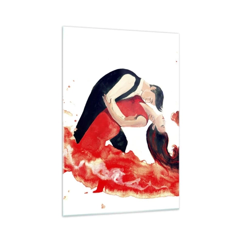 Üveg kép - Tango – érzéki hullám - 70x100 cm