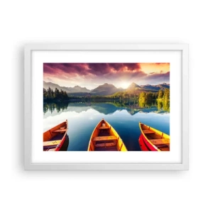 Poszter fekete keretben - Semmi a természet ellen - 40x30 cm