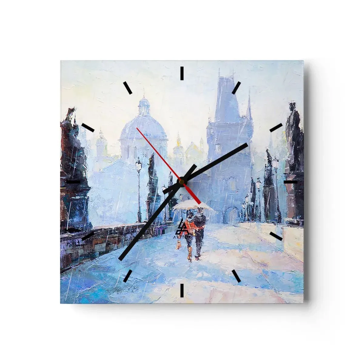 Falióra, Óra - Az eső biztosan elvarázsolt minket - 30x30 cm