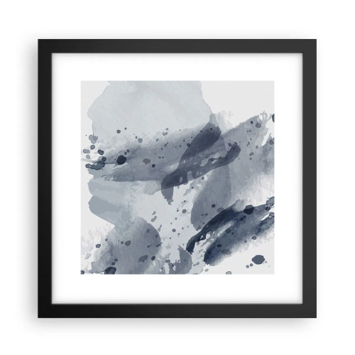 Poszter fehér keretben - A víz természetének tanulmánya  - 30x30 cm
