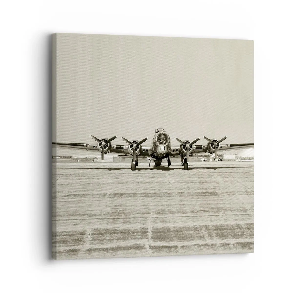 Vászonkép - Mint mindig készen - 30x30 cm