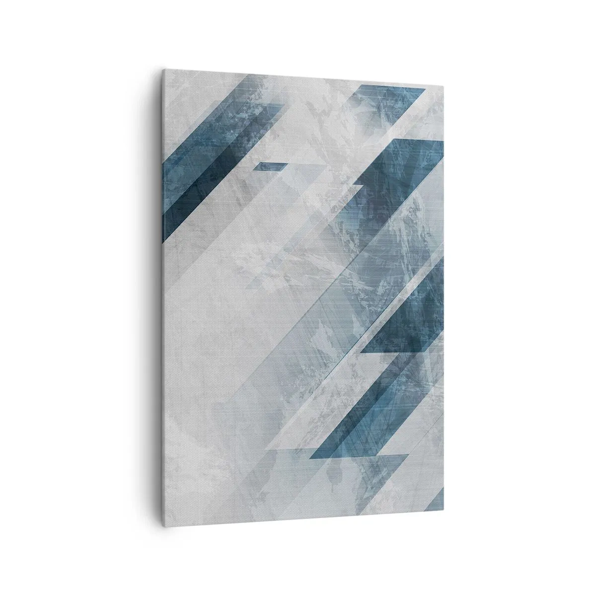 Vászonkép - Térkompozíció - szürke mozgás - 70x100 cm