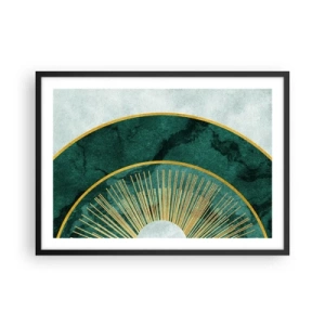 Poszter fehér keretben - Egy másik naprendszer - 70x50 cm