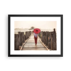Poszter fehér keretben - A régi hídon - 40x30 cm