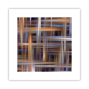 Poszter - Fényből szőtt - 30x30 cm