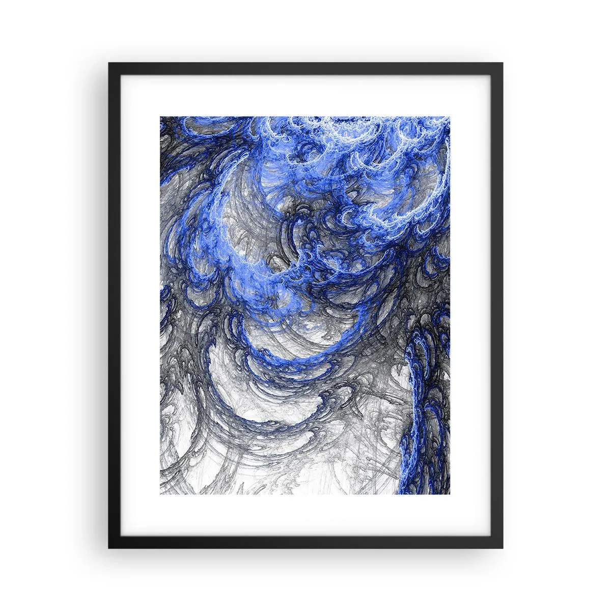 Poszter fehér keretben - Egy hullám születése - 40x50 cm