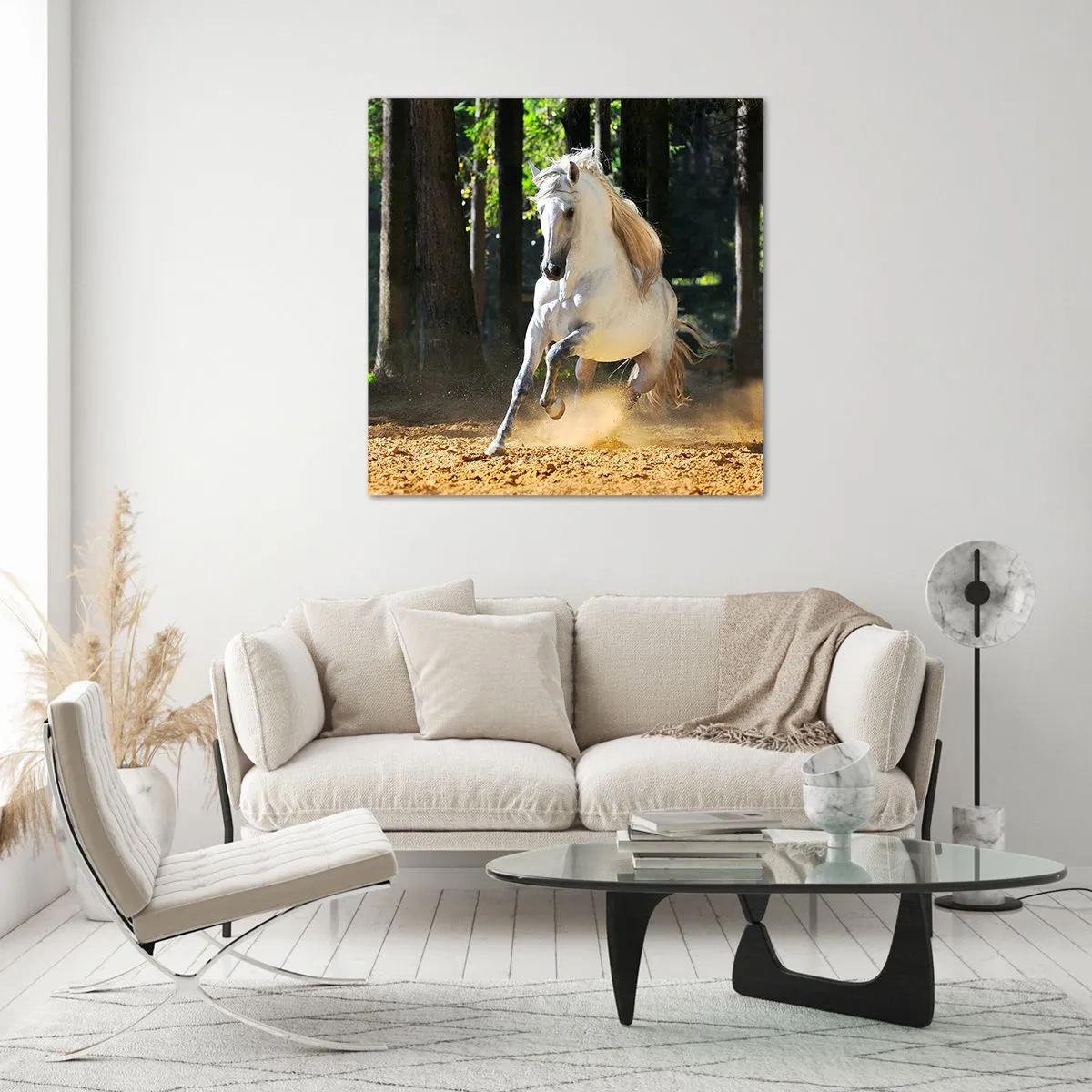 Üveg kép - Mint egy fantasy regényből - 70x70 cm