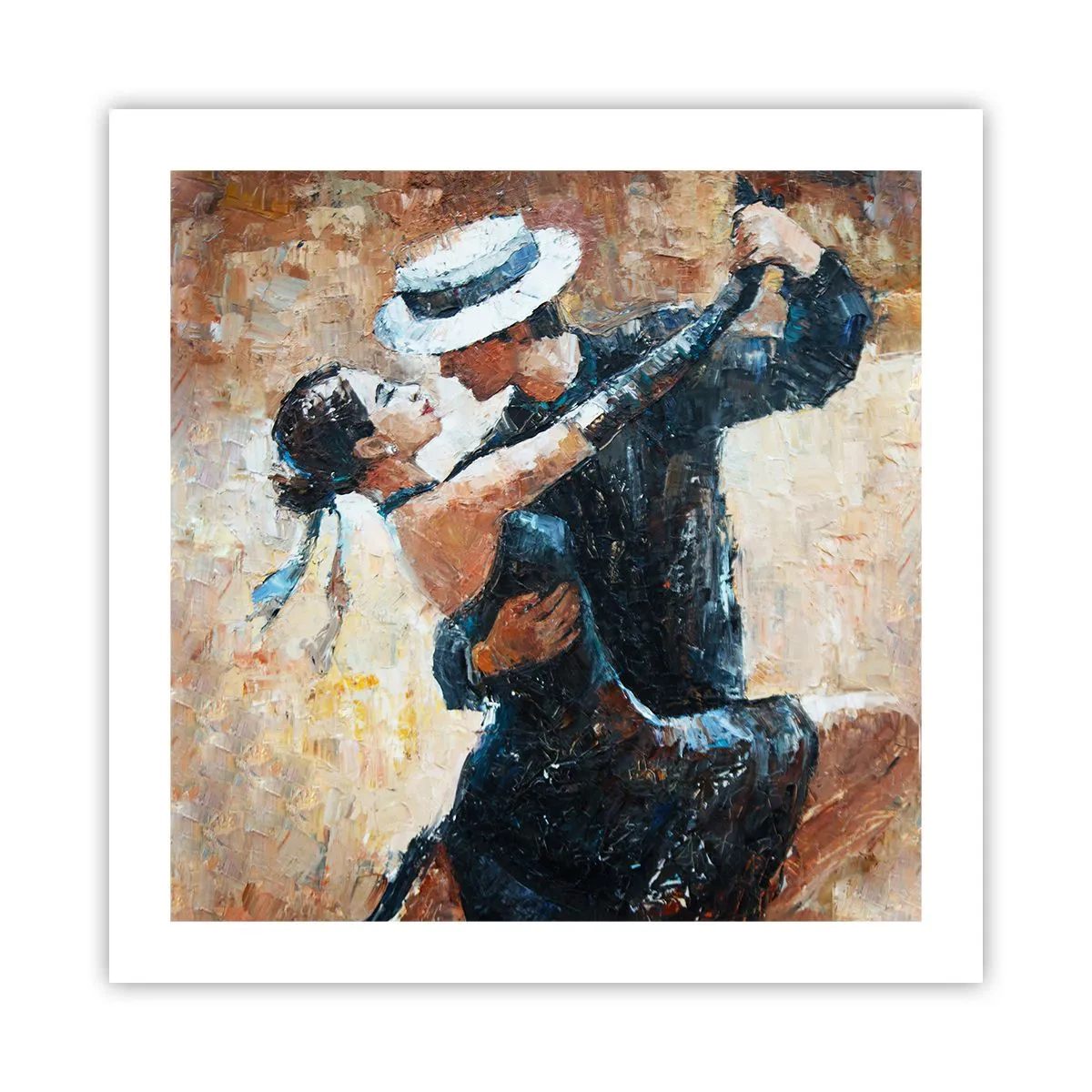 Poszter - A la Rudolf Valentino - 50x50 cm