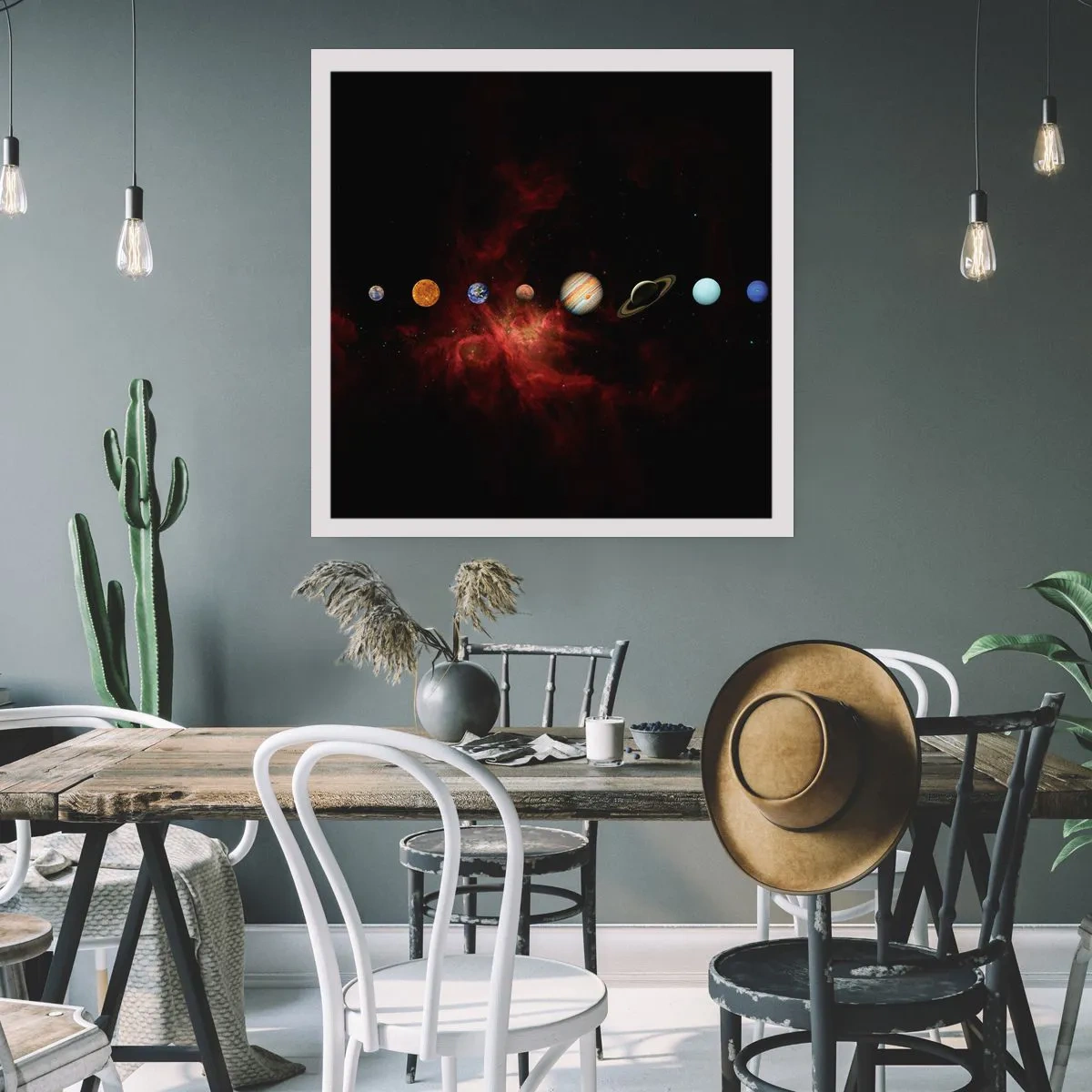 Poszter - A szomszédságunk - 30x30 cm