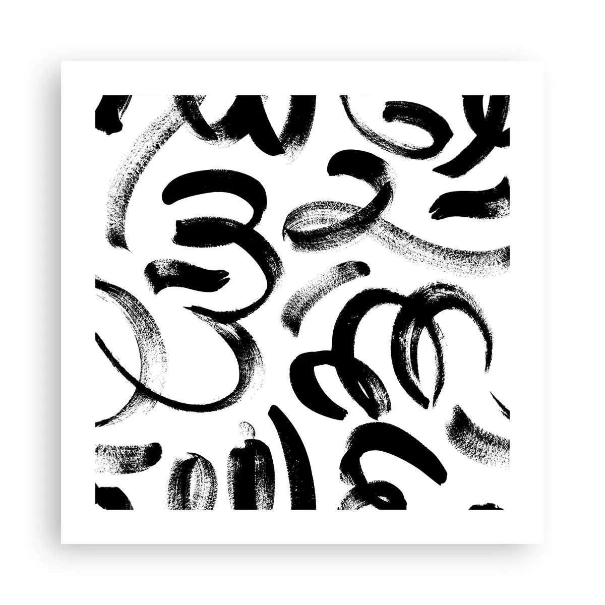 Poszter - Feketén-fehéren - 50x50 cm