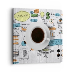 Vászonkép - Ideje szünetet tartani - 40x40 cm