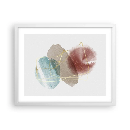 Poszter fekete keretben - Az űr koralljai - 50x40 cm