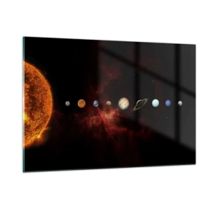 Üveg kép - A szomszédságunk - 120x80 cm