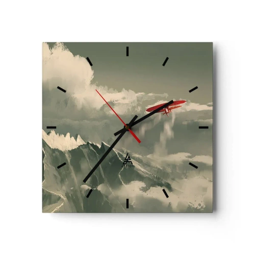 Falióra, Óra - Rettenthetetlen úttörő - 30x30 cm