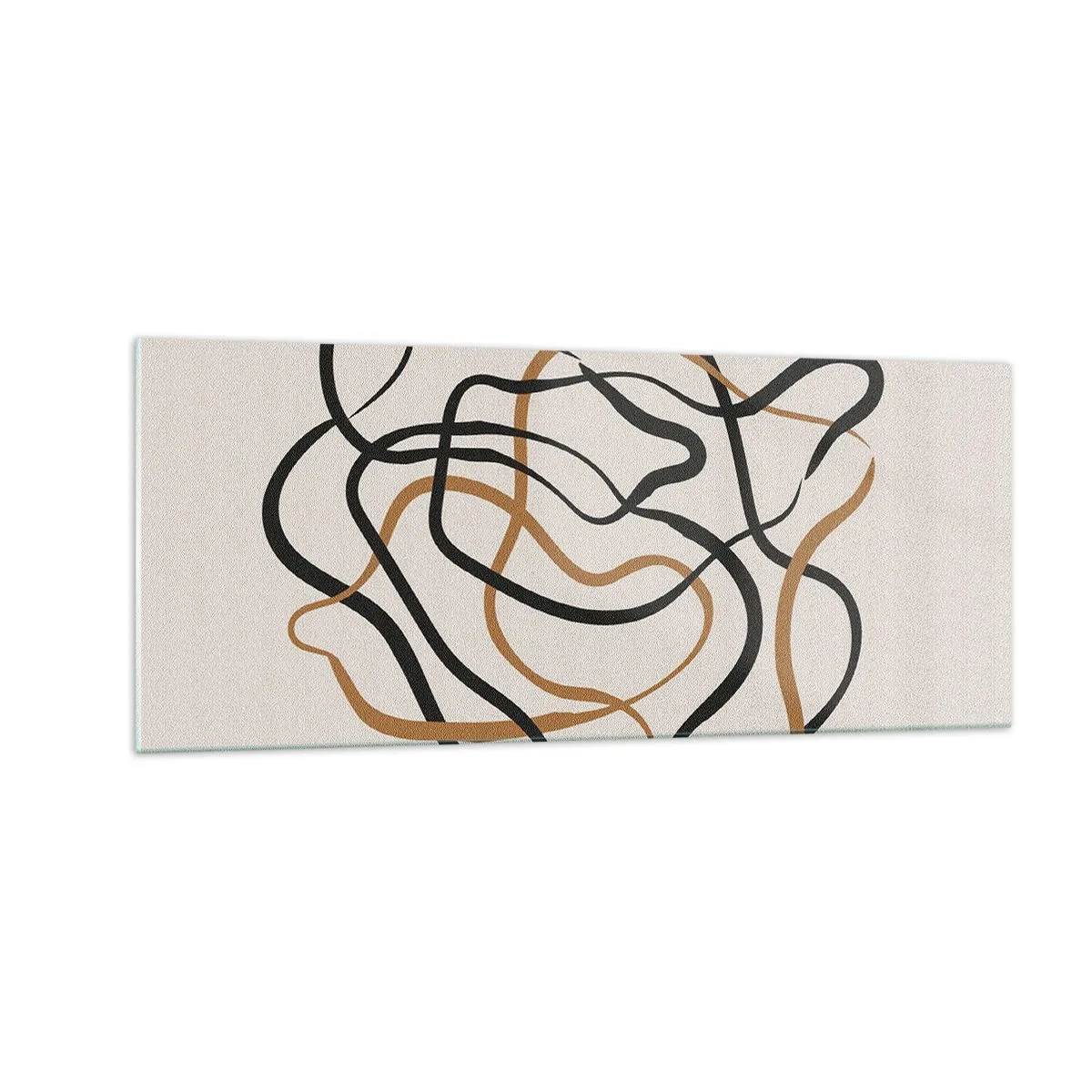 Üveg kép - Minden összezavarodott - 100x40 cm