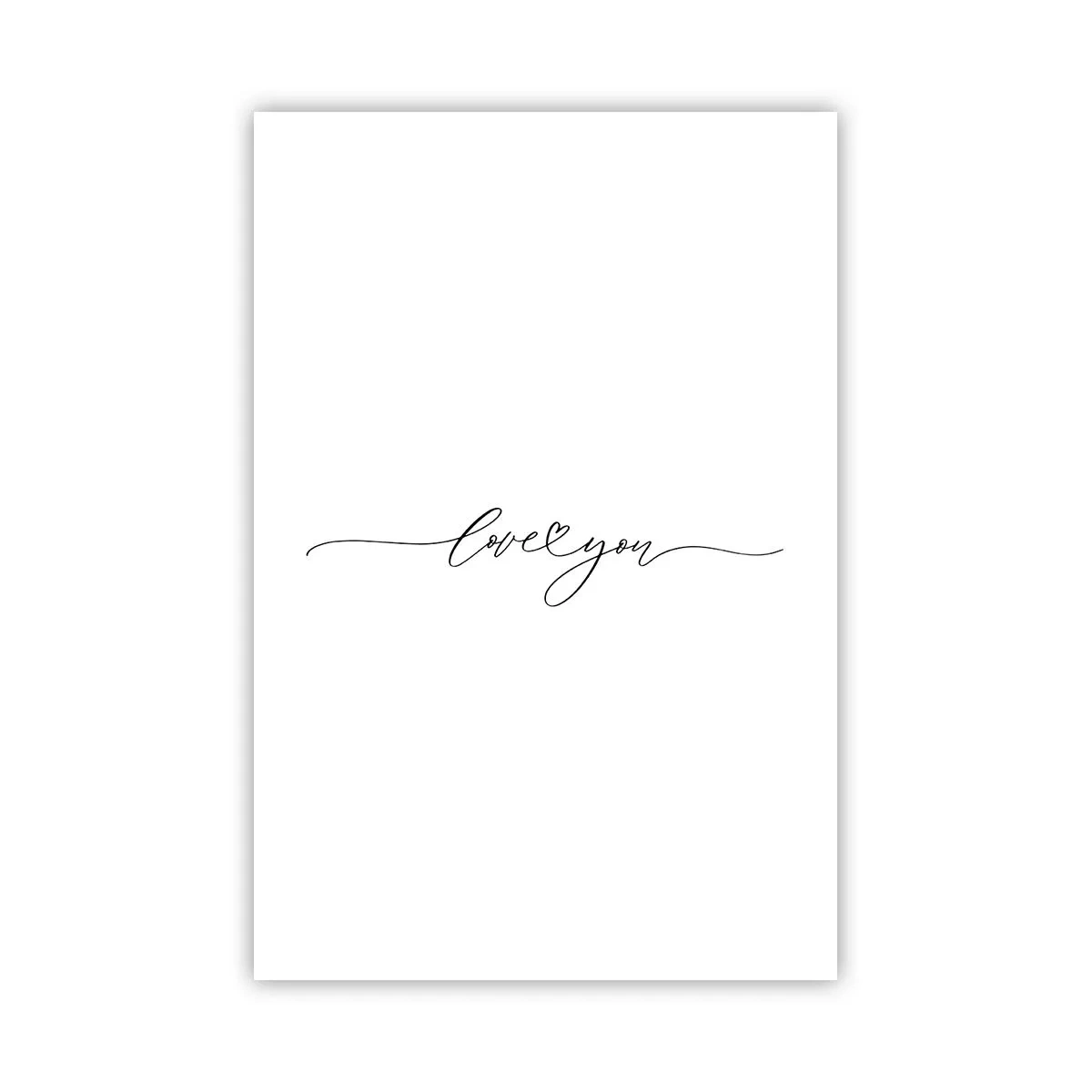 Poszter - Fekete fehéren - 61x91 cm