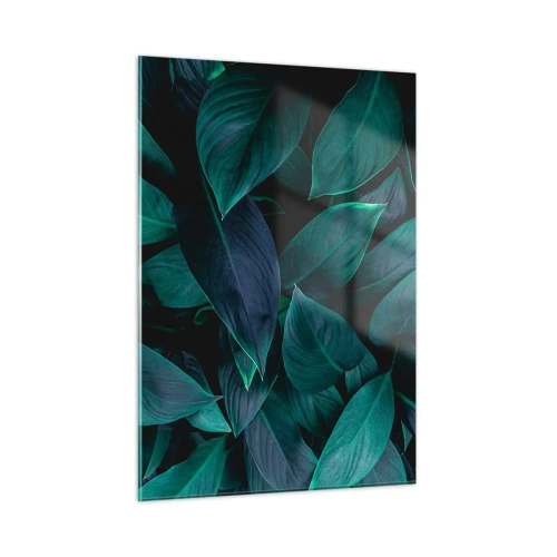 Üveg kép - Maga a zöldellő növényzet - 50x70 cm