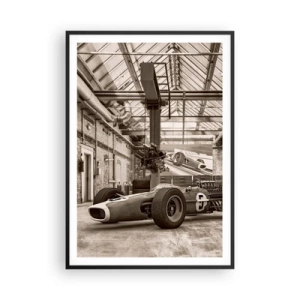 Poszter fehér keretben - A győztes pihenője - 70x100 cm