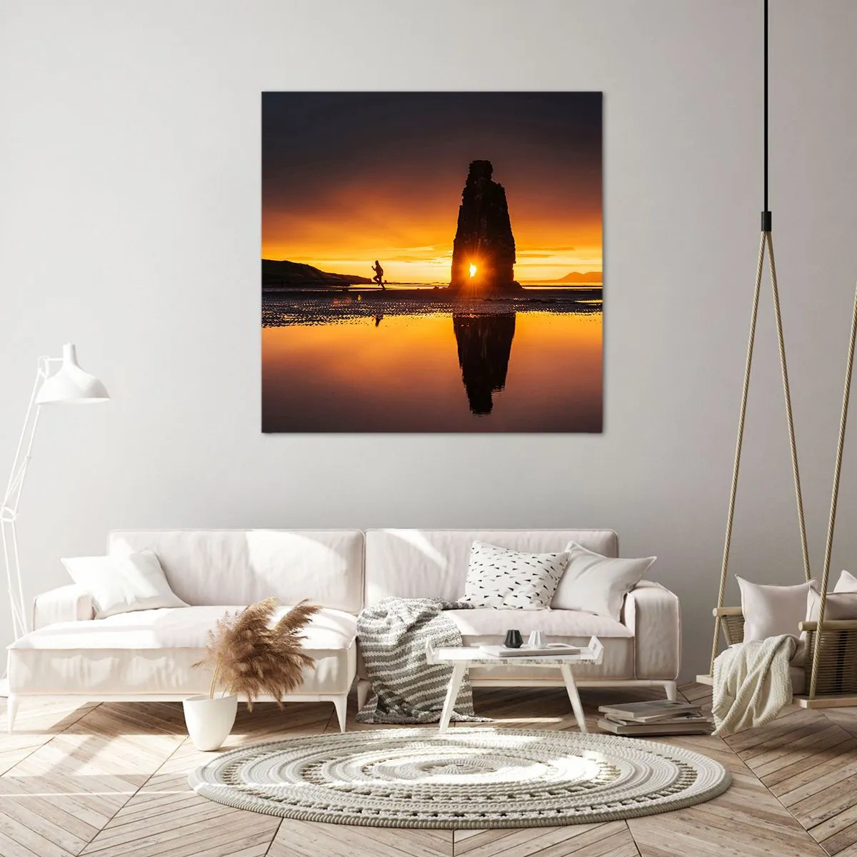 Vászonkép - Csak te és a természet - 70x70 cm